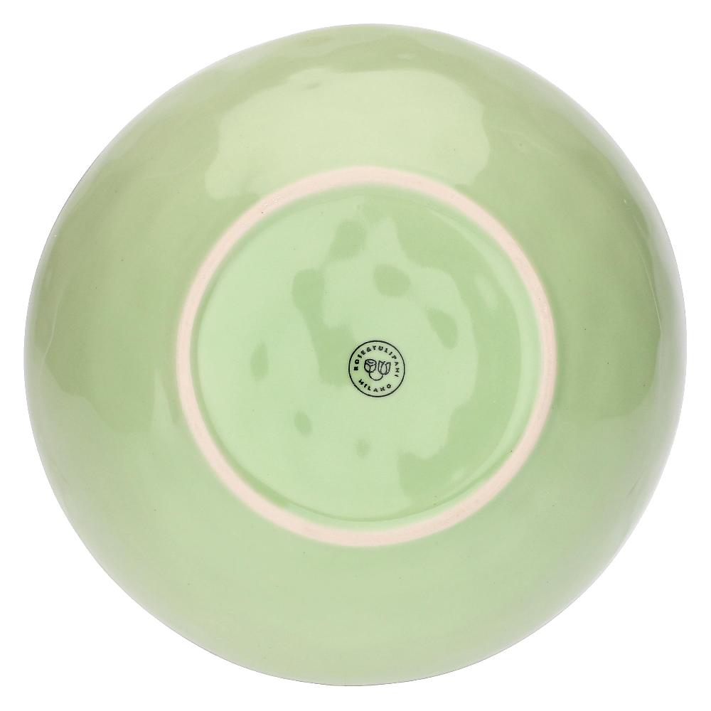 ROSÈ A POIS Concerto Te' Verde Piatto Fondo