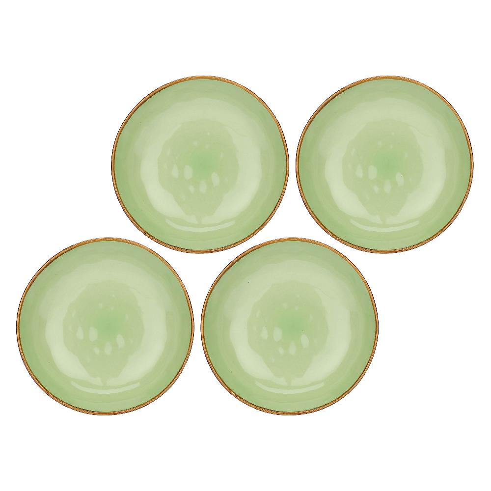 ROSÈ A POIS Concerto Te' Verde Piatto Fondo