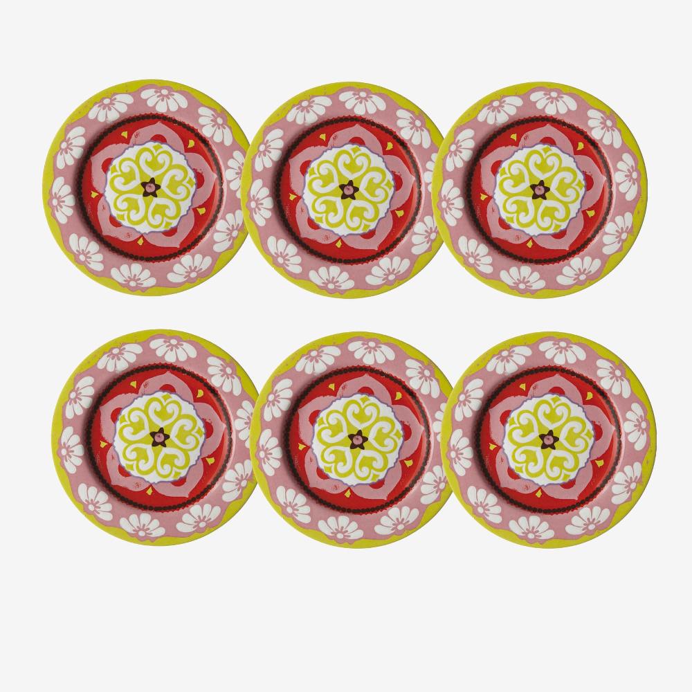 ROSÈ A POIS Piatto Frutta