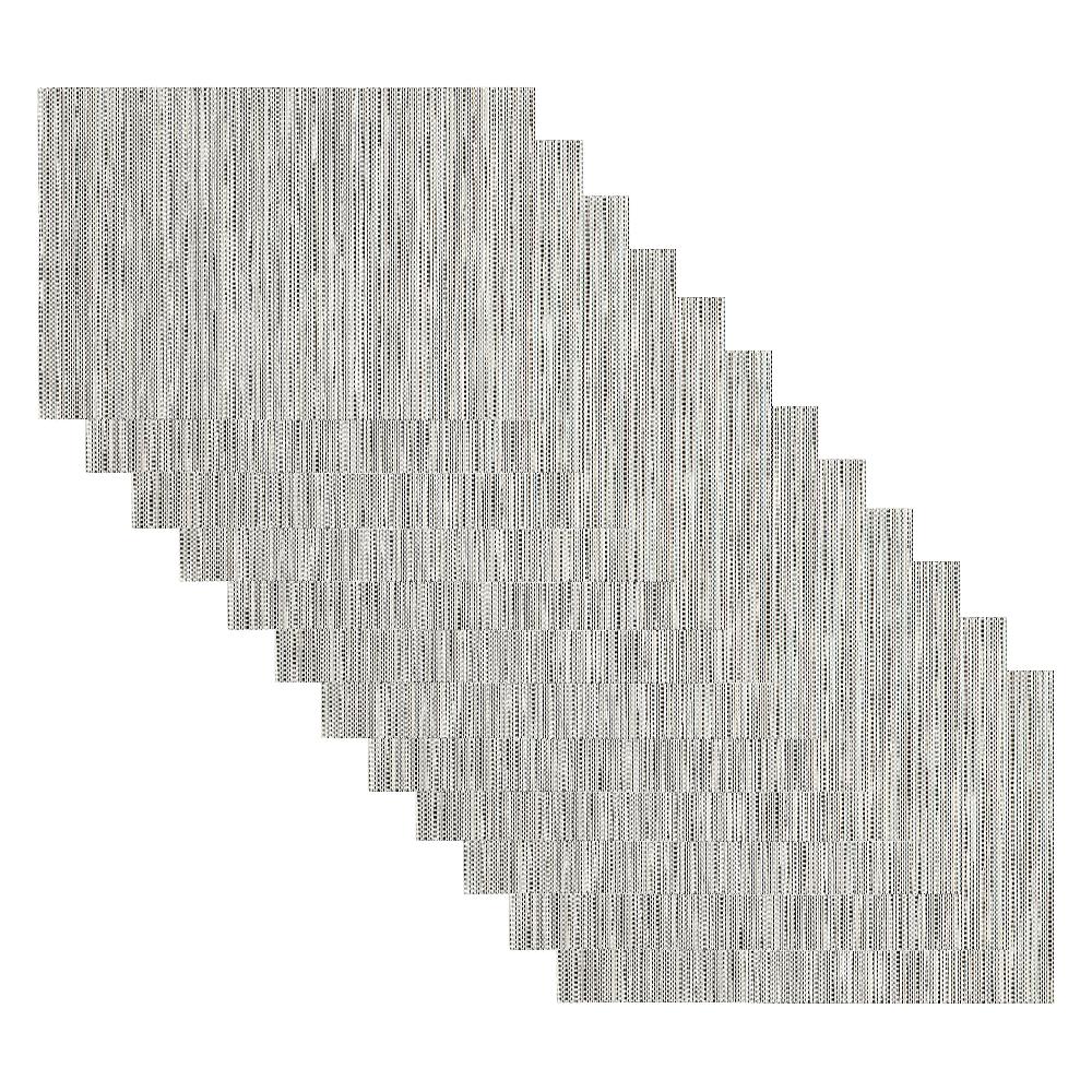 ROSÈ A POIS Set 12 Tovagliette Silver Brunch