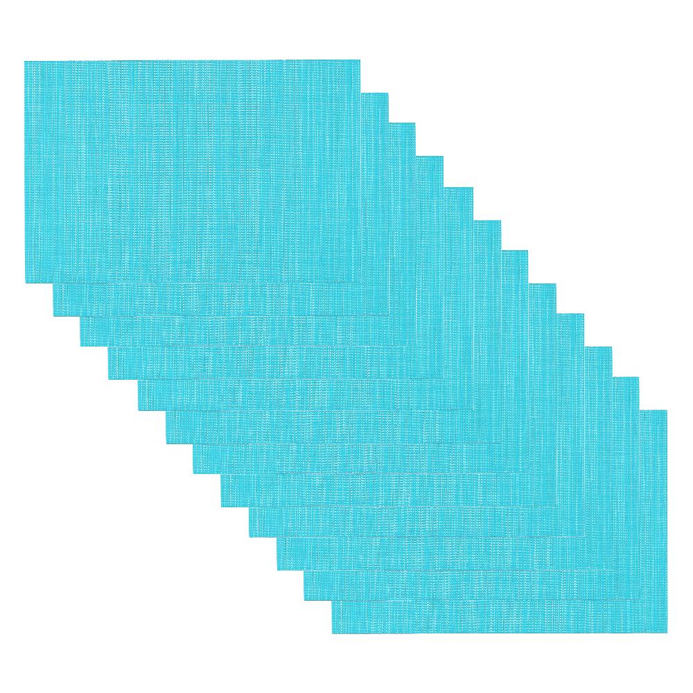 ROSÈ A POIS Set 12 Tovagliette Turquoise Brunch