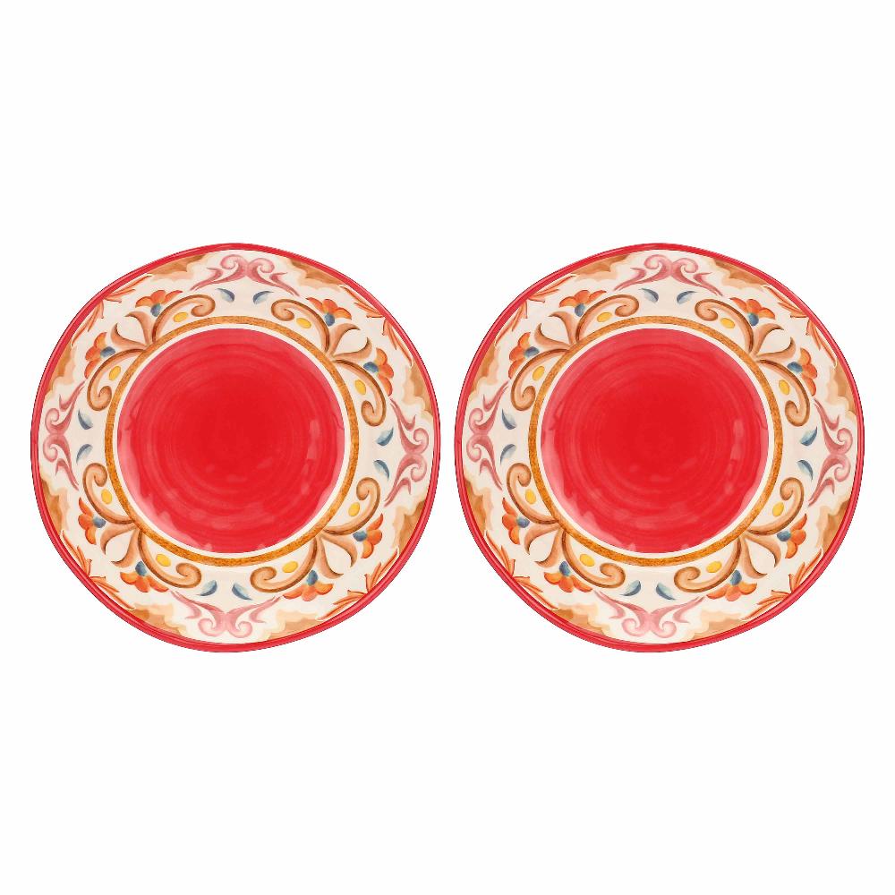 ROSÈ A POIS Set 2 Piatti Fondi Borgo