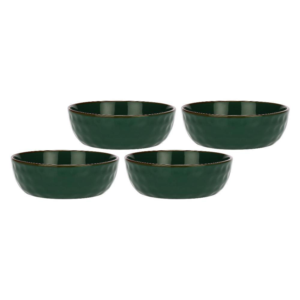 ROSÈ A POIS Set 4 Insalatiere Concerto Verde Bosco