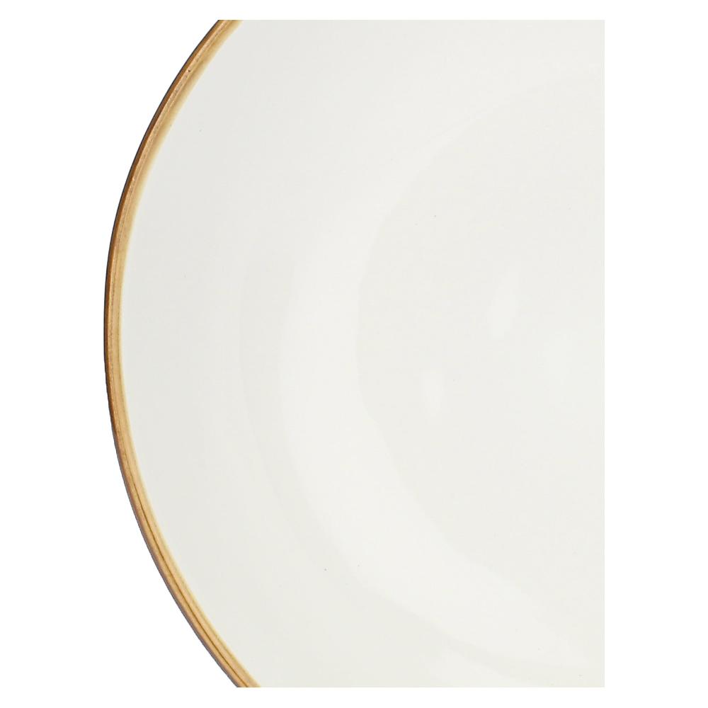 ROSÈ A POIS Set 4 Piatti Fondi Concerto Avorio