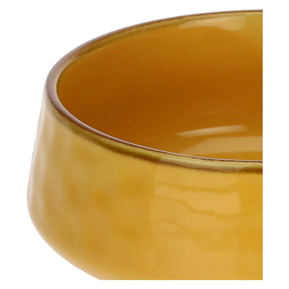 ROSÈ A POIS Set 4 Piatti Fondi Concerto Glam Ocra