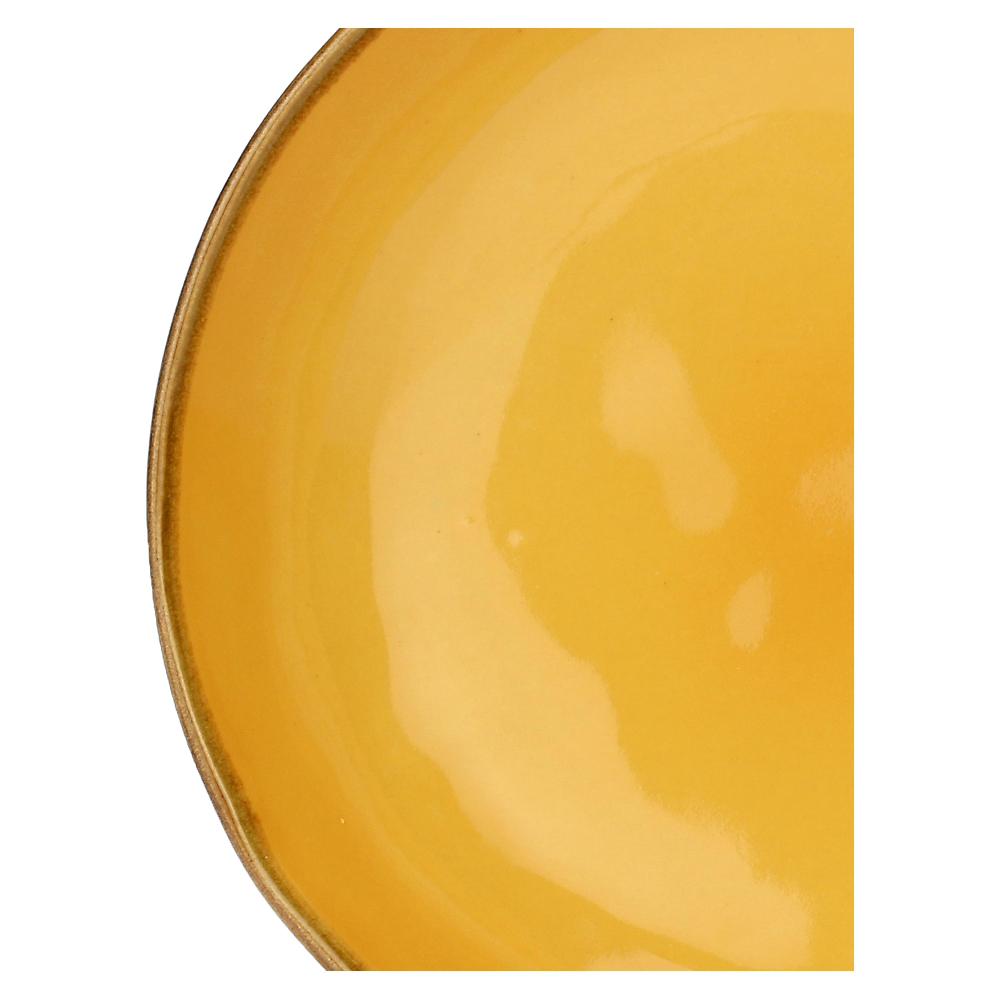 ROSÈ A POIS Set 4 Piatti Fondi Concerto Ocra