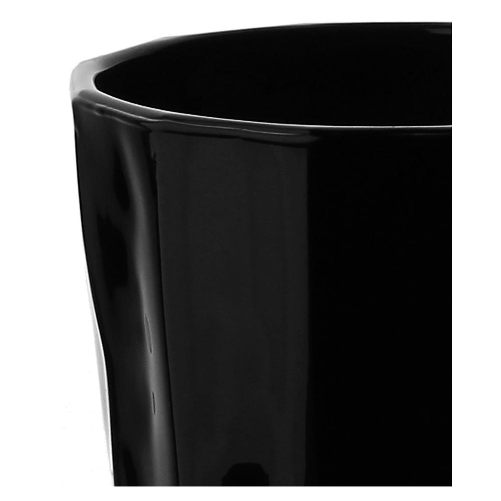 ROSÈ A POIS Set 6 Bicchieri Nero Amami