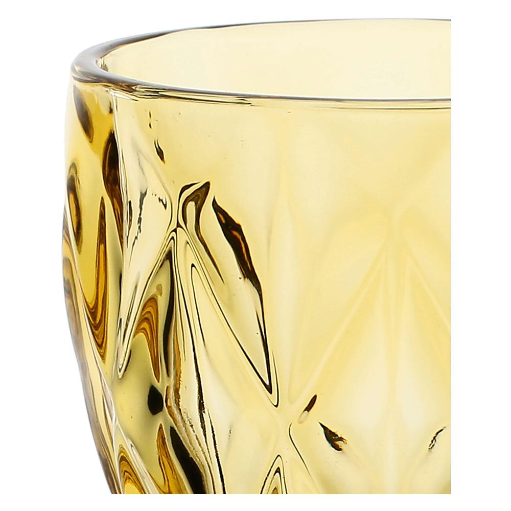 ROSÈ A POIS Set 6 Calici Amber Diamond