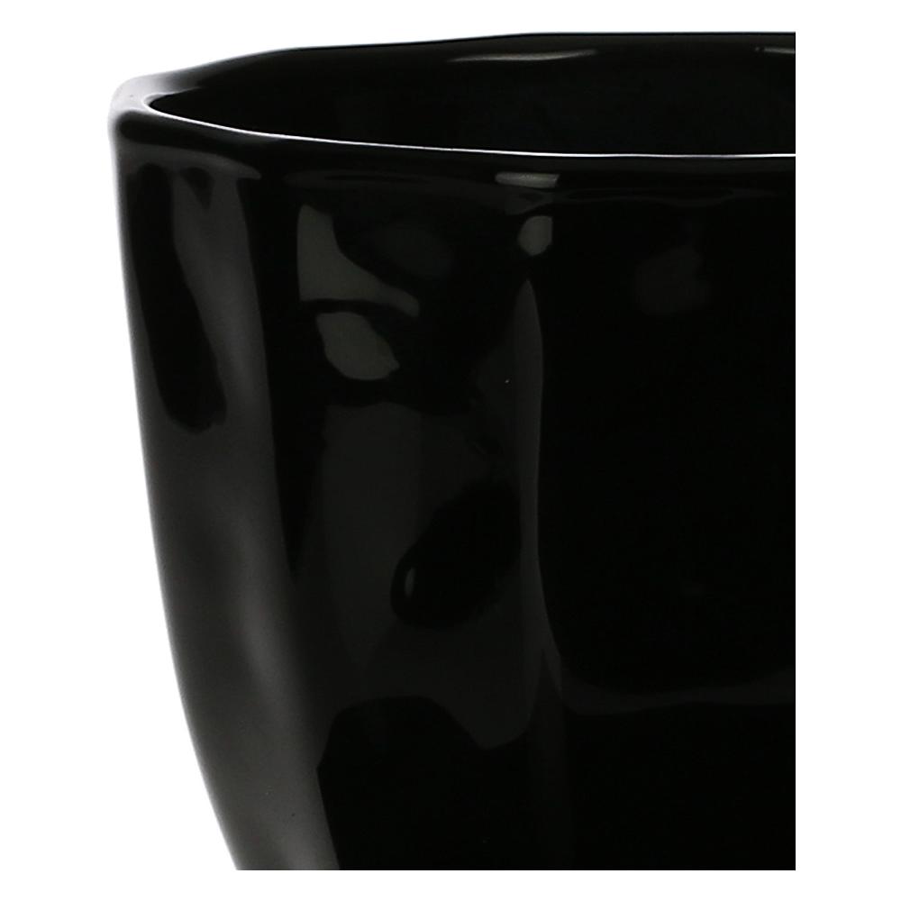 ROSÈ A POIS Set 6 Calici Nero Amami