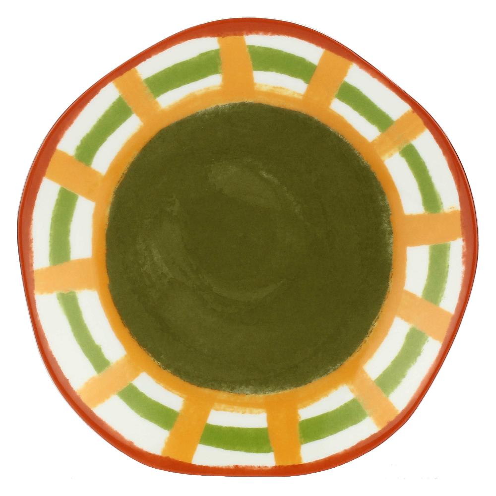 ROSÈ A POIS Set 6 Piatti Frutta Cottage