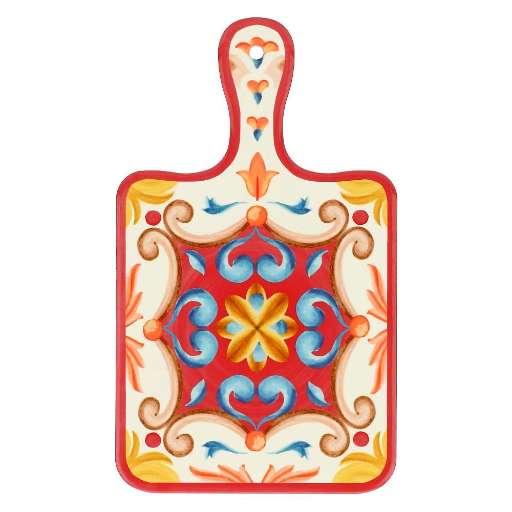 ROSÈ A POIS Tagliere rettangolare 15x23 cm Borgo