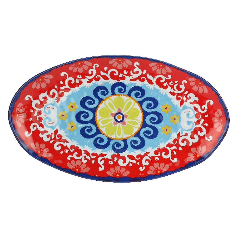 ROSÈ A POIS Vassoio Ovale