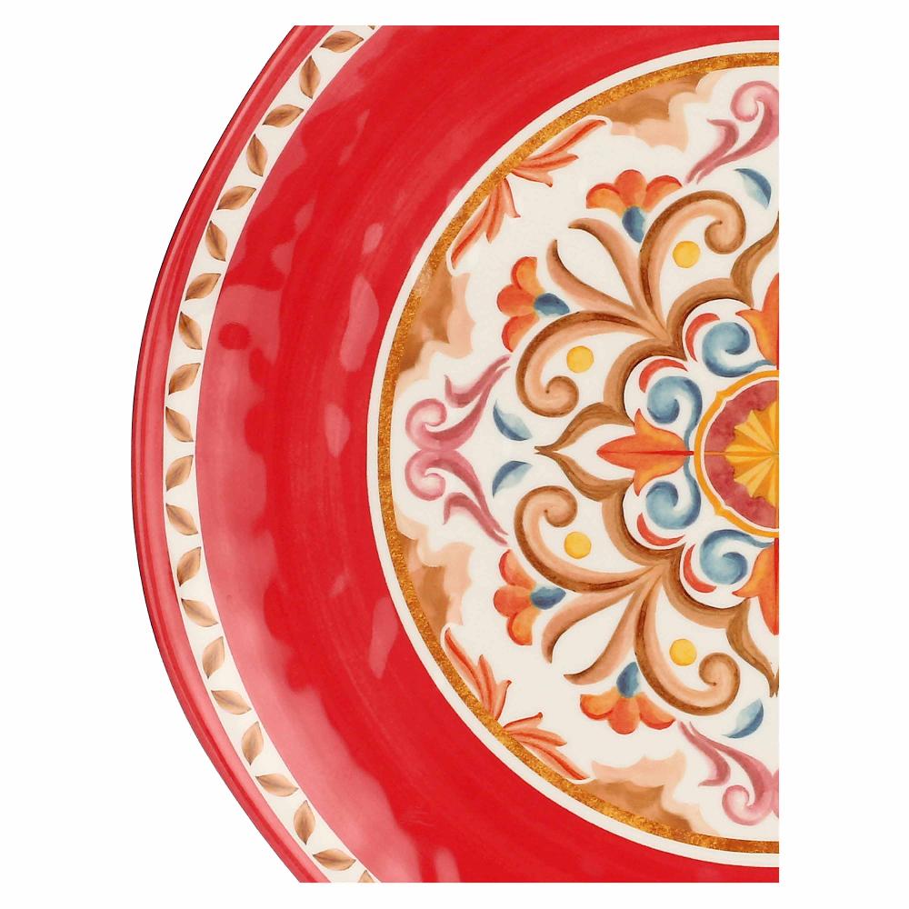 ROSÈ A POIS Vassoio Rotondo Borgo