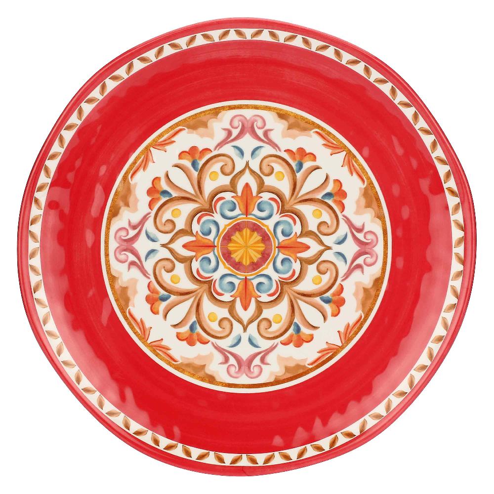 ROSÈ A POIS Vassoio Rotondo Borgo