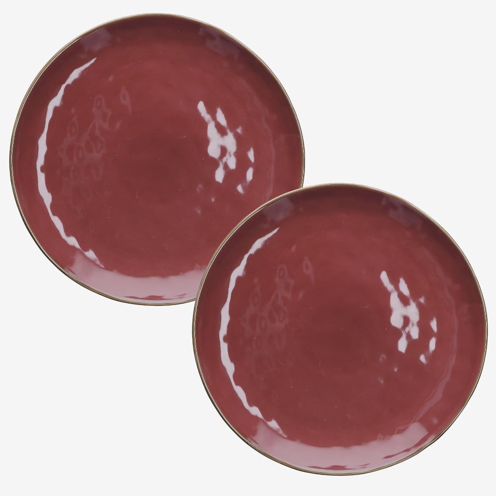 ROSÈ A POIS Vassoio Rotondo