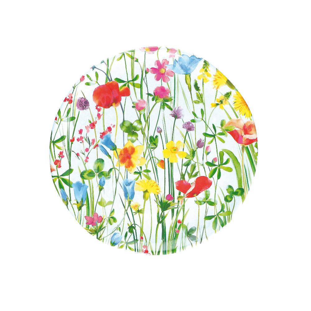 ROSÈ A POIS Vassoio Rotondo