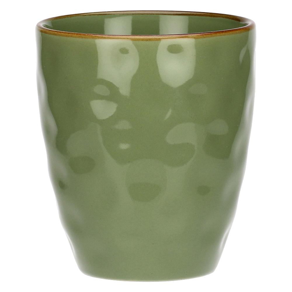 ROSÈ A POIS Set 2 Bicchieri Acqua Concerto Verde Oliva