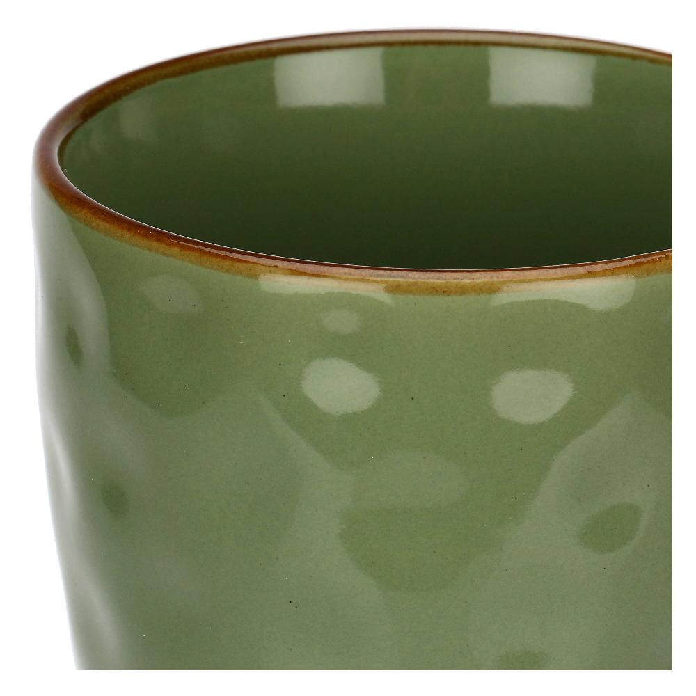 ROSÈ A POIS Set 2 Bicchieri Acqua Concerto Verde Oliva