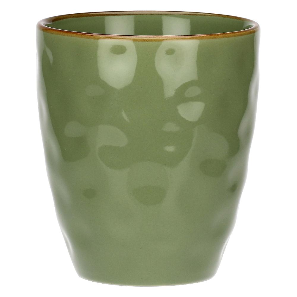 ROSÈ A POIS Set 2 Bicchieri Acqua Concerto Verde Oliva