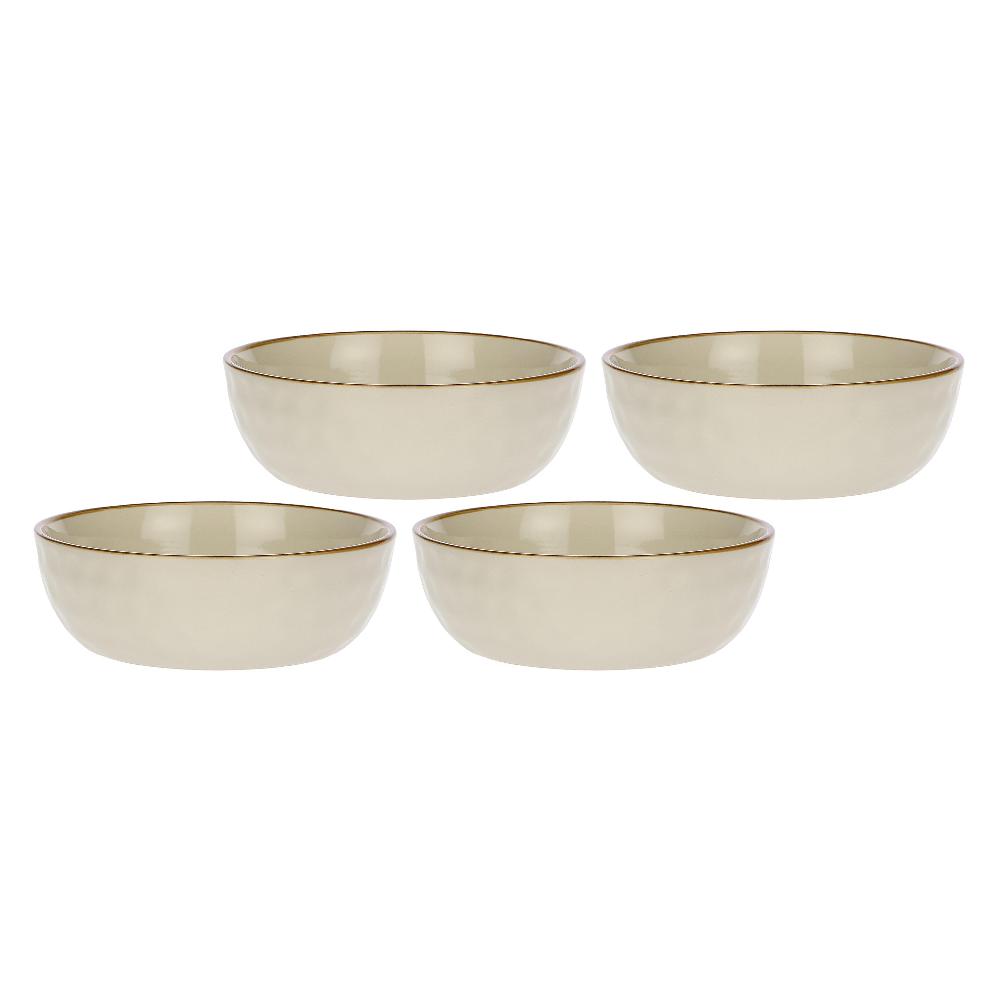 ROSÈ A POIS Set 2 Insalatiere 20 Cm Concerto Avorio