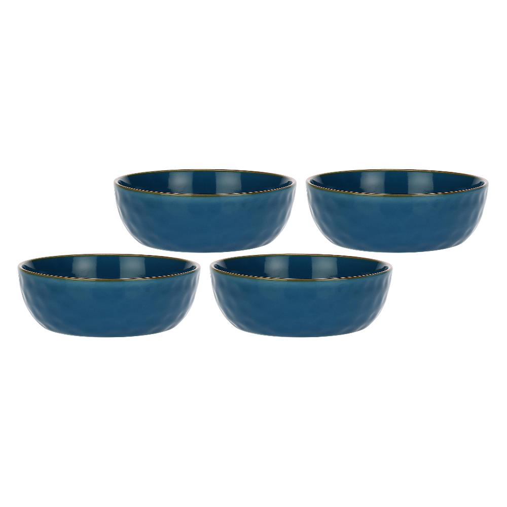 ROSÈ A POIS Set 2 Insalatiere 20 Cm Concerto Blu Avio