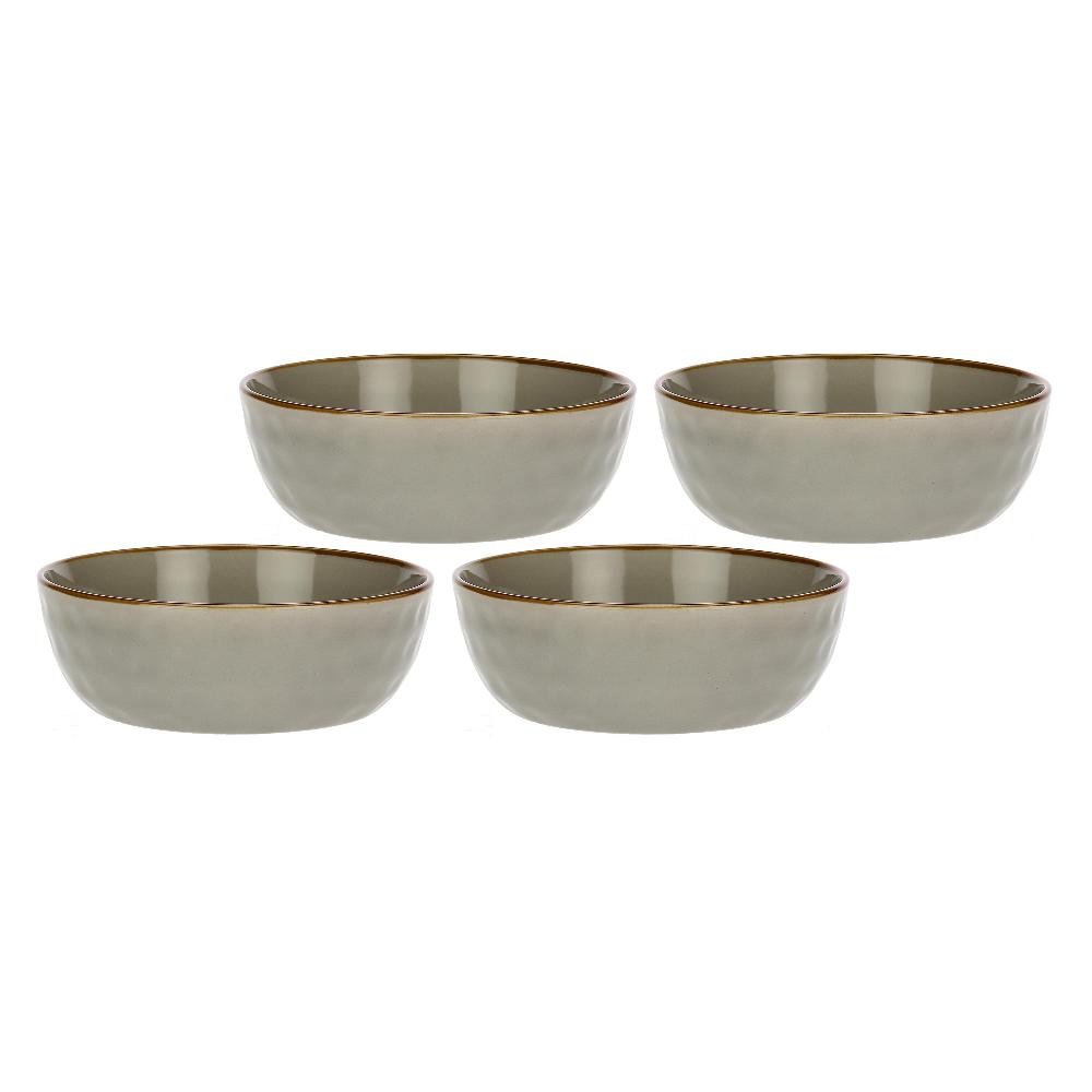 ROSÈ A POIS Set 2 Insalatiere 20 Cm Concerto Grigio Perla