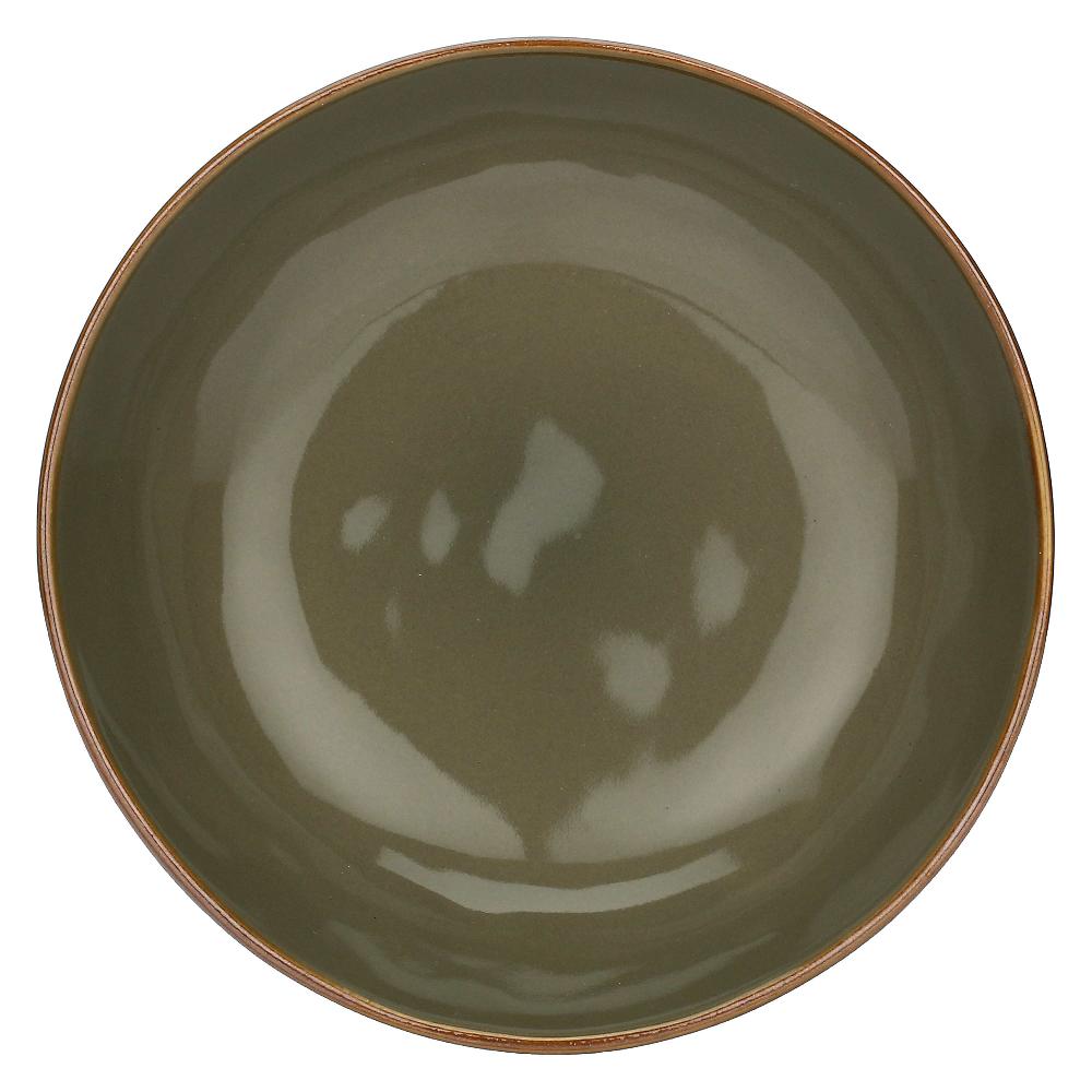 ROSÈ A POIS Set 4 Piatti Fondi Concerto Grigio Tortora