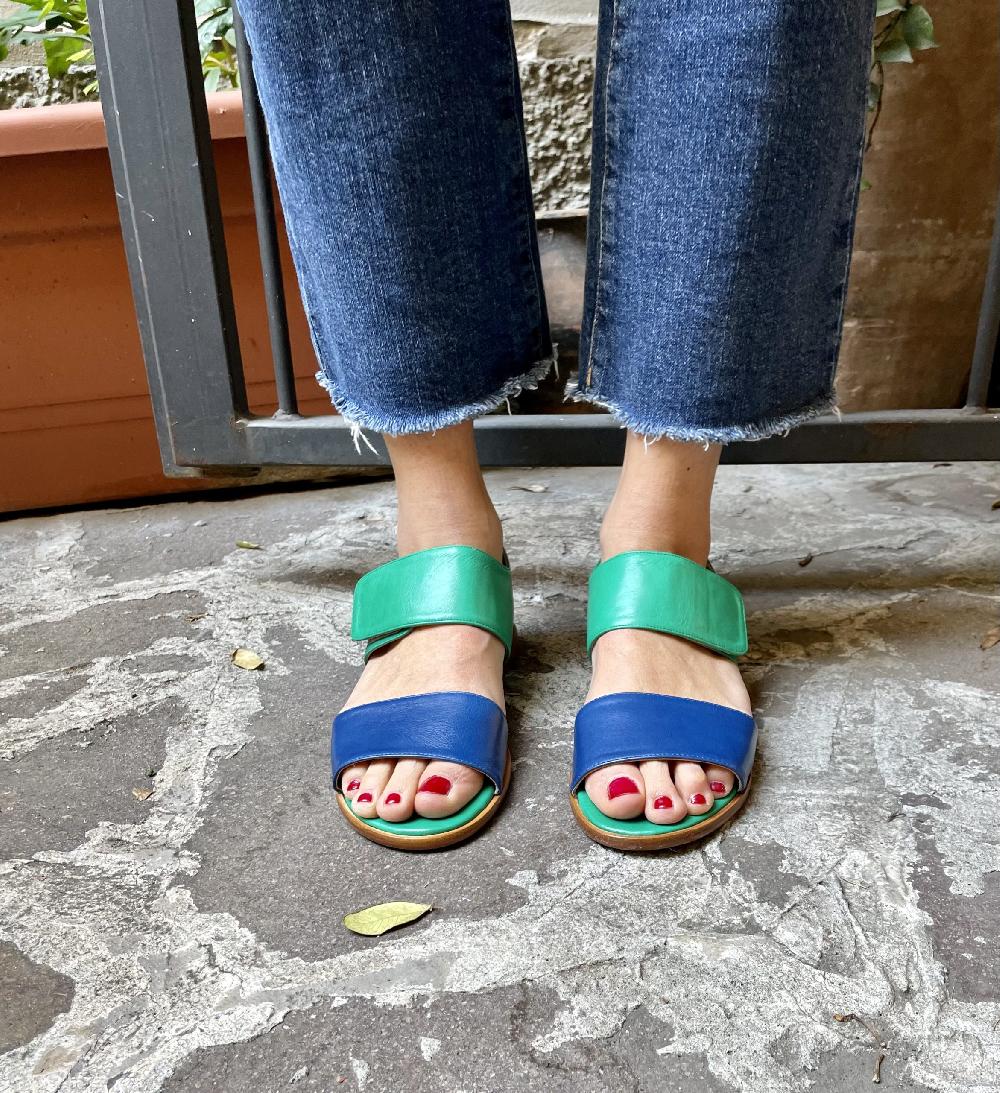 Rose'S Roses Margaux Flat – Leather