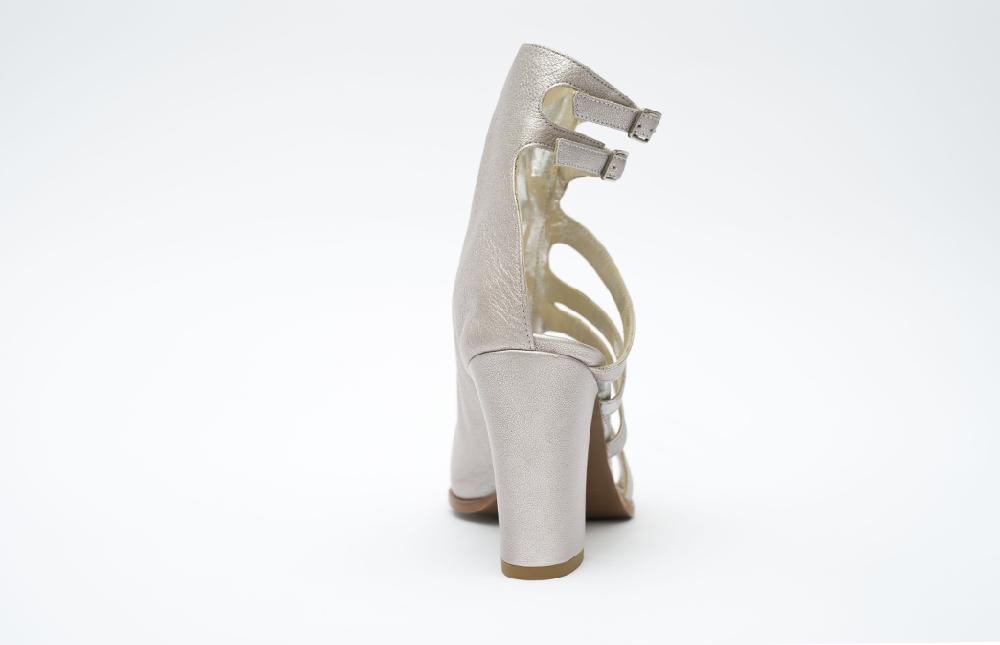 Rose'S Roses Sabine – Platino Sandal