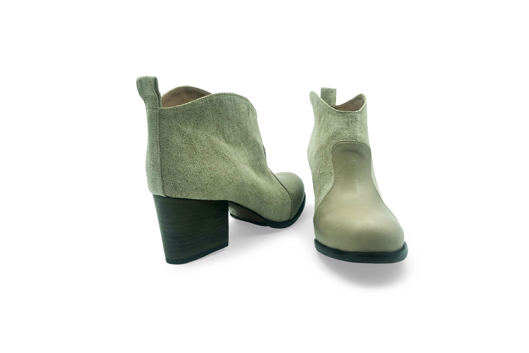 Rose'S Roses Toni – Lino Ankle Boots