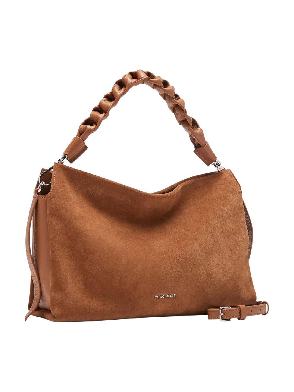 Coccinelle Borsa Coccinelle Boheme Suede Medium - E1P6P190201