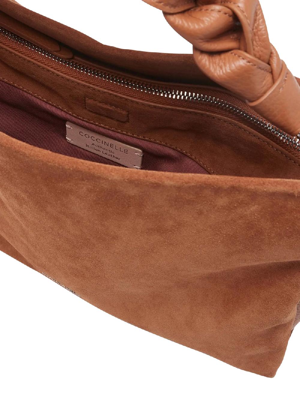 Coccinelle Borsa Coccinelle Boheme Suede Medium - E1P6P190201