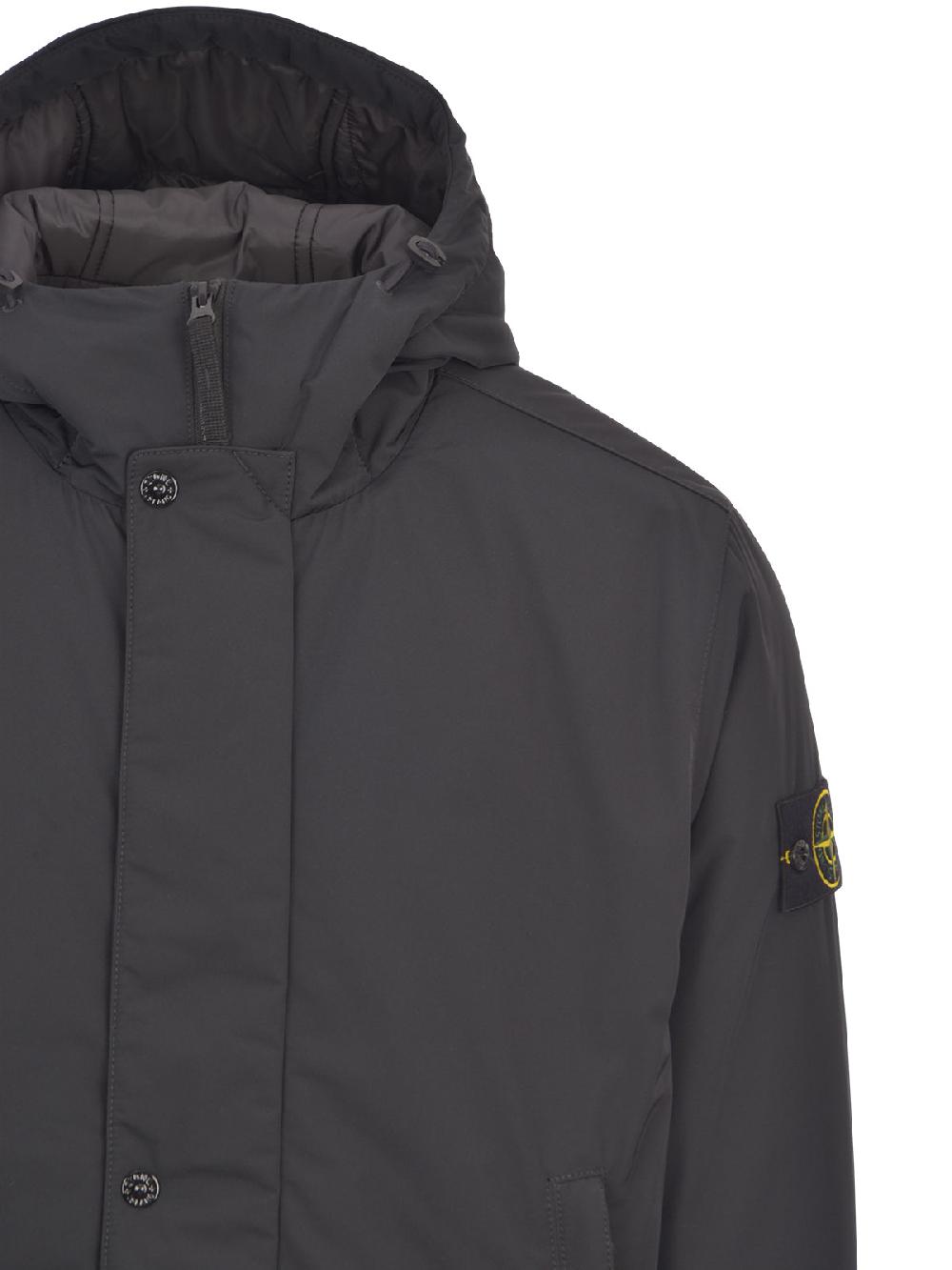 Stone Island Giubbotto Stone Island Micro Twill With Primaloft - 811543426