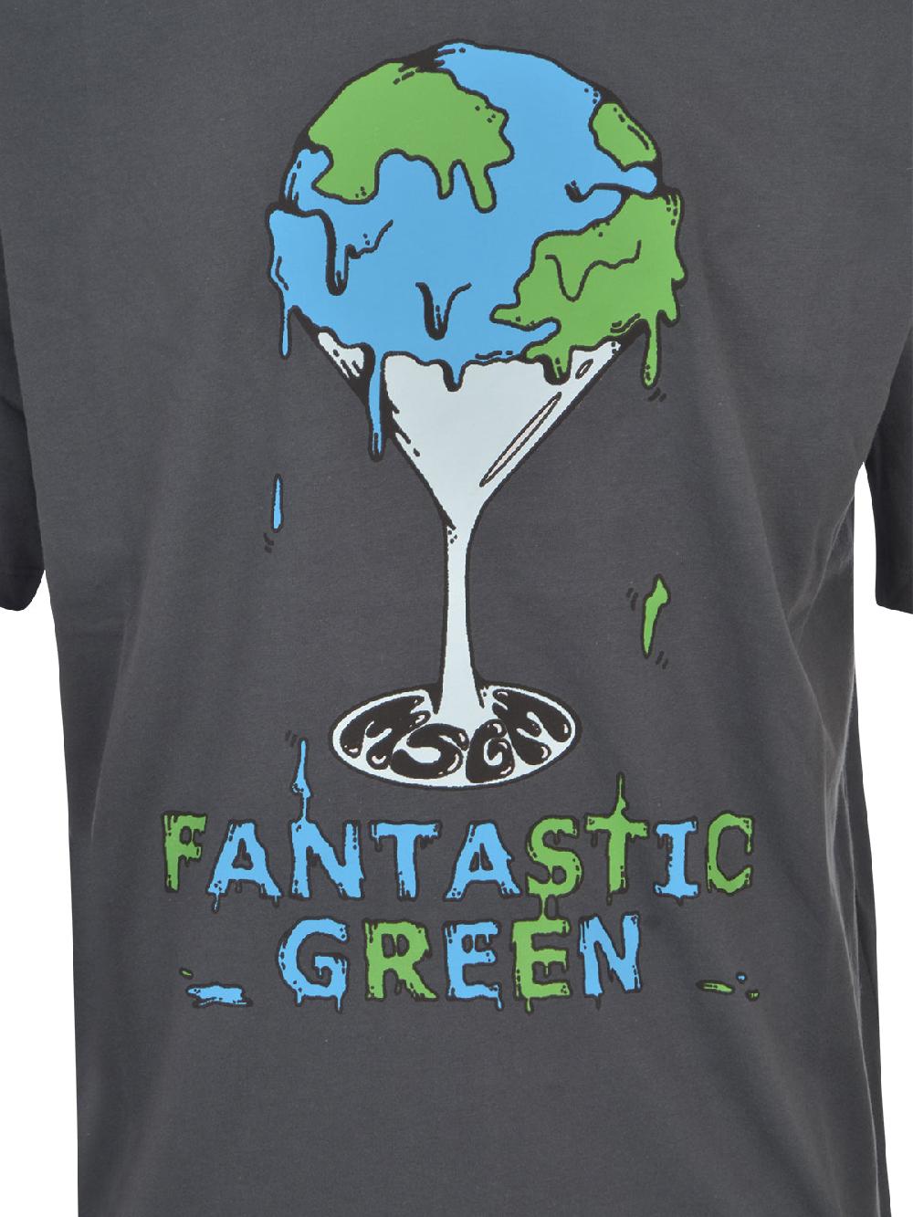 Msgm T-Shirt Msgm Fantastic Green- 3746MM02