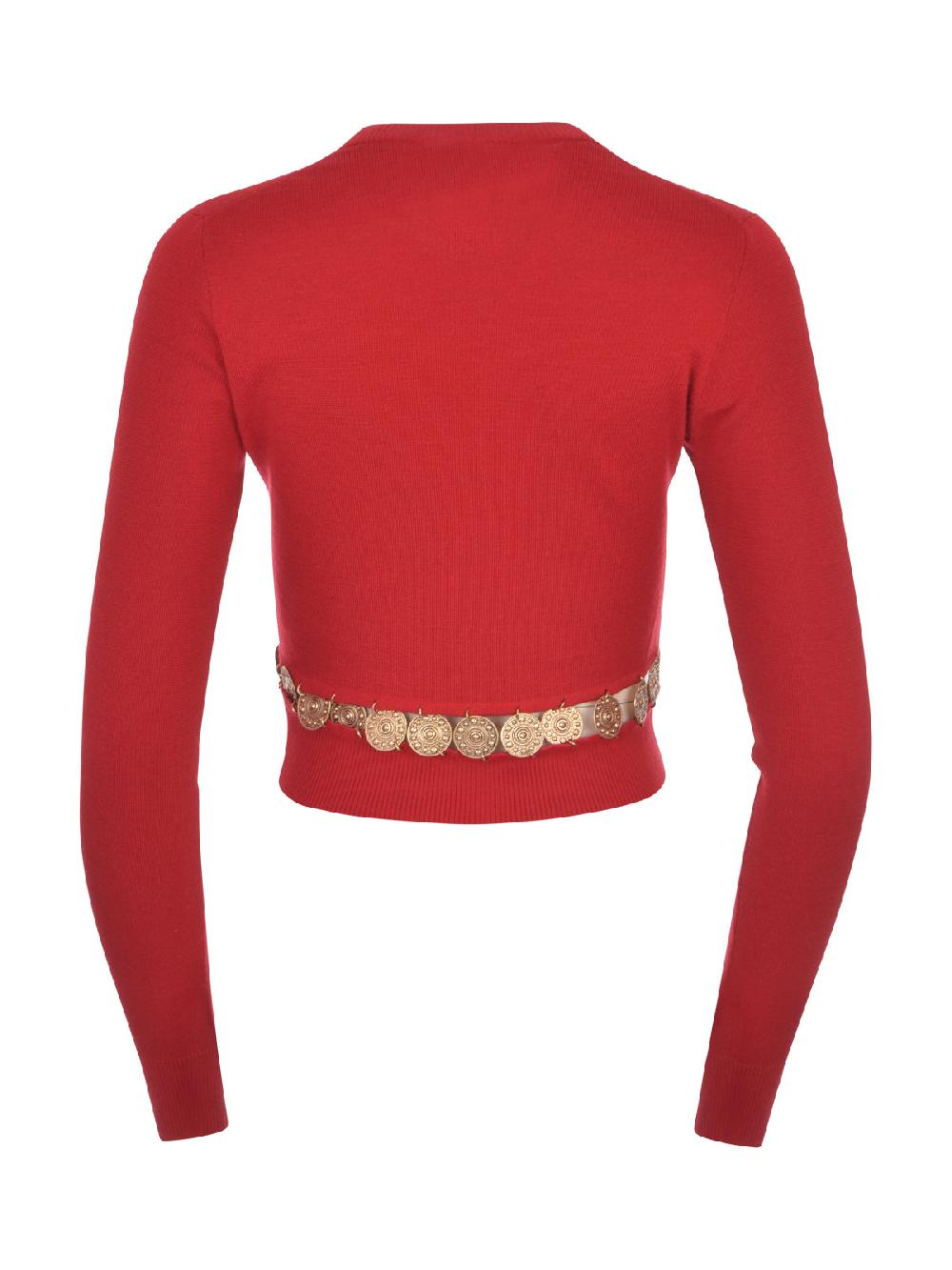 Paco Rabanne Maglia Rabanne - 24AMPU286ML0289