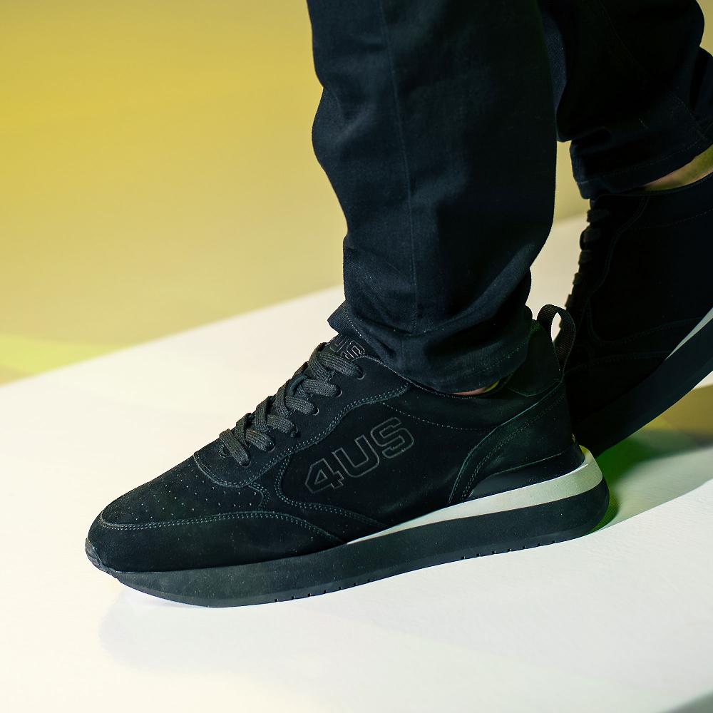 QVC 4us Paciotti Sneakers Da Uomo In Pelle Scamociata