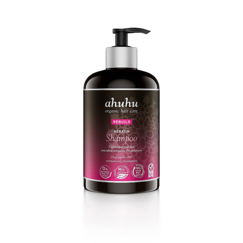 QVC Ahuhu Keratin Rebuild: Kit Shampoo E Balsamo Capelli