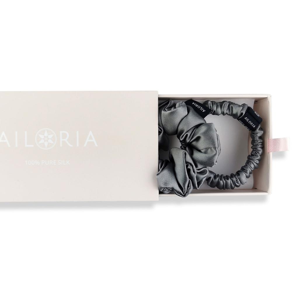 QVC AILOIRA Arricciacapelli ONDULE + 2 Elastici In Seta S E M