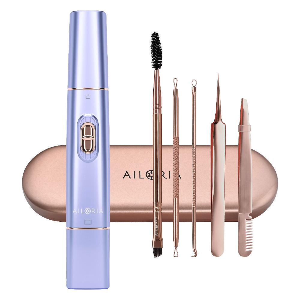 QVC AILORIA Liberty 2in1 Rasoio epilazione con Pure Pro Kit accessori