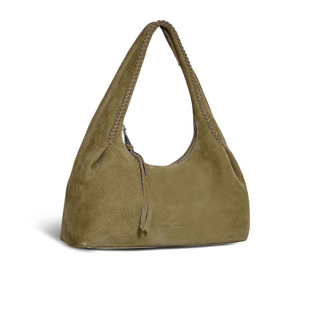 QVC Aimee Kestenberg Borsa A Mano In Pelle Aura A-line