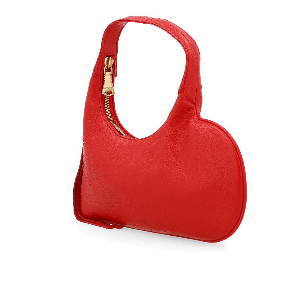 QVC Aimee Kestenberg Borsa A Mano In Pelle Design A Cuore Con Zip