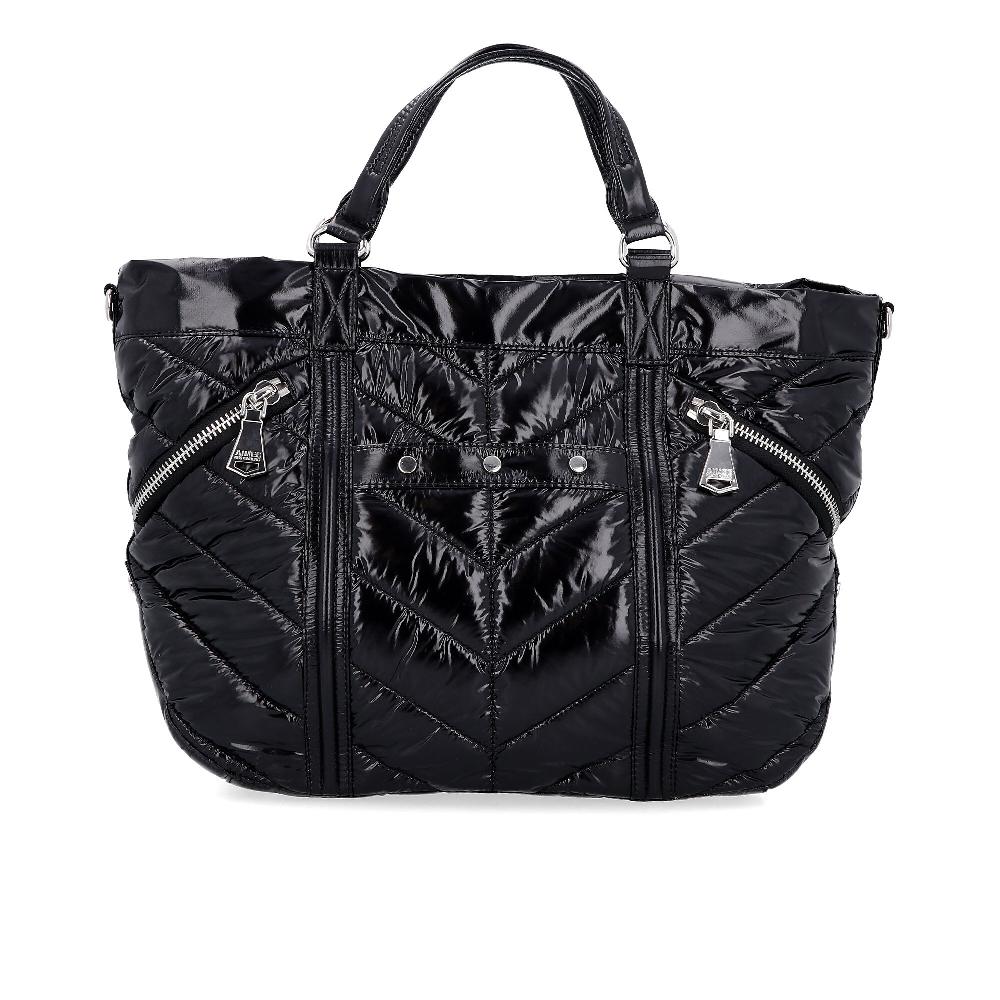 QVC Aimee Kestenberg Borsa a mano in pelle Ski Puffer