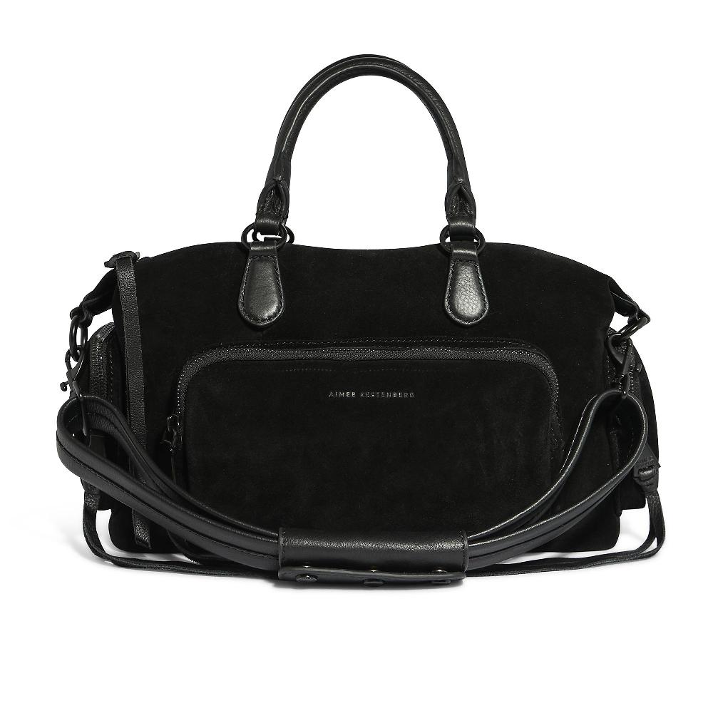 QVC Aimee Kestenberg Borsa a spalla Away We Go Satchel con tracolla
