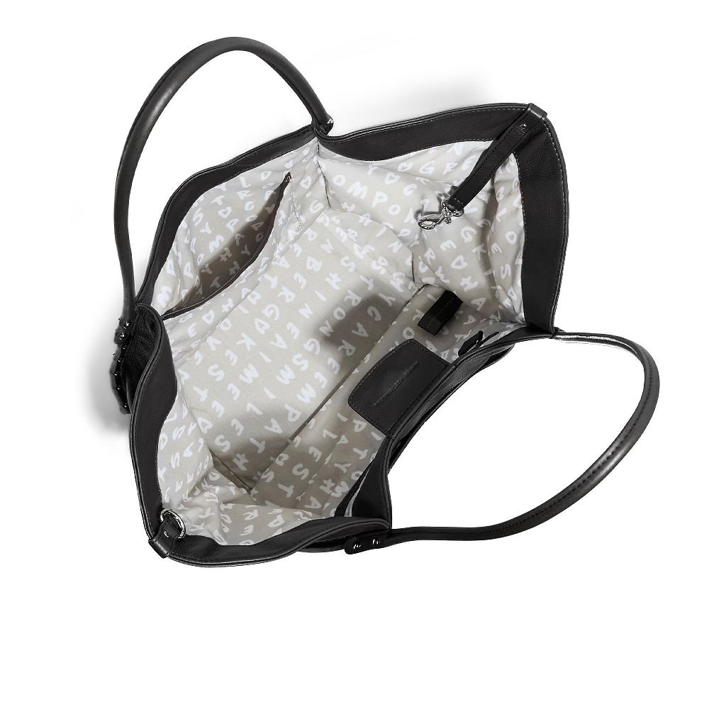 QVC Aimee Kestenberg Borsa A Spalla In Pelle Con Borchiette Sul Profilo