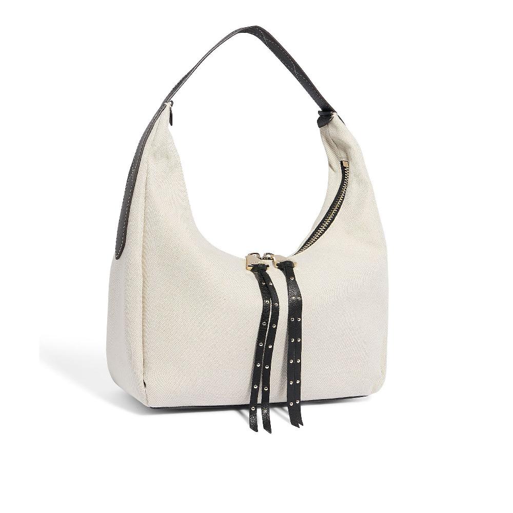 QVC Aimee Kestenberg Borsa A Spalla In Pelle Con Manico E Borchie