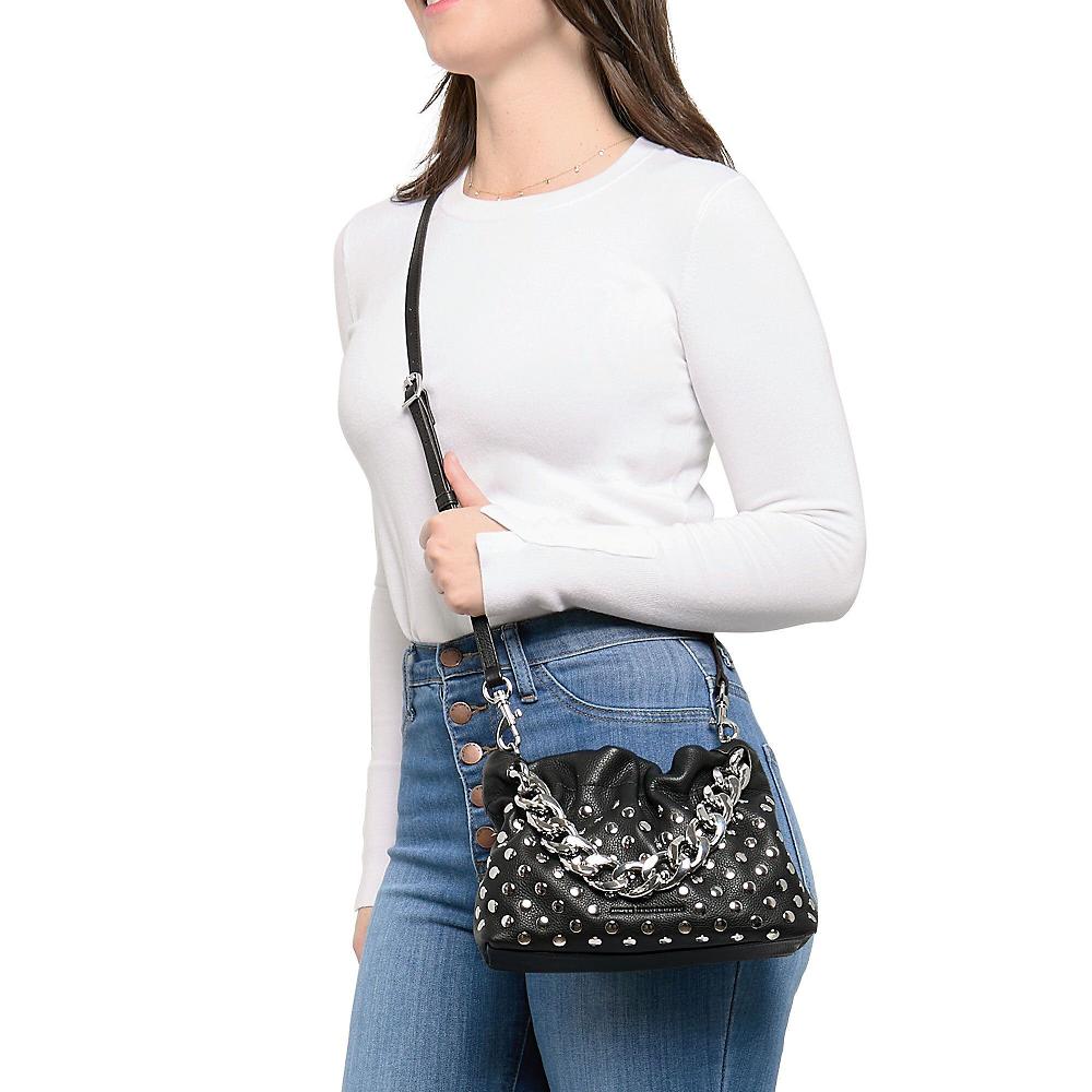 QVC Aimee Kestenberg Borsa A Tracolla Chain Handheld In Pelle