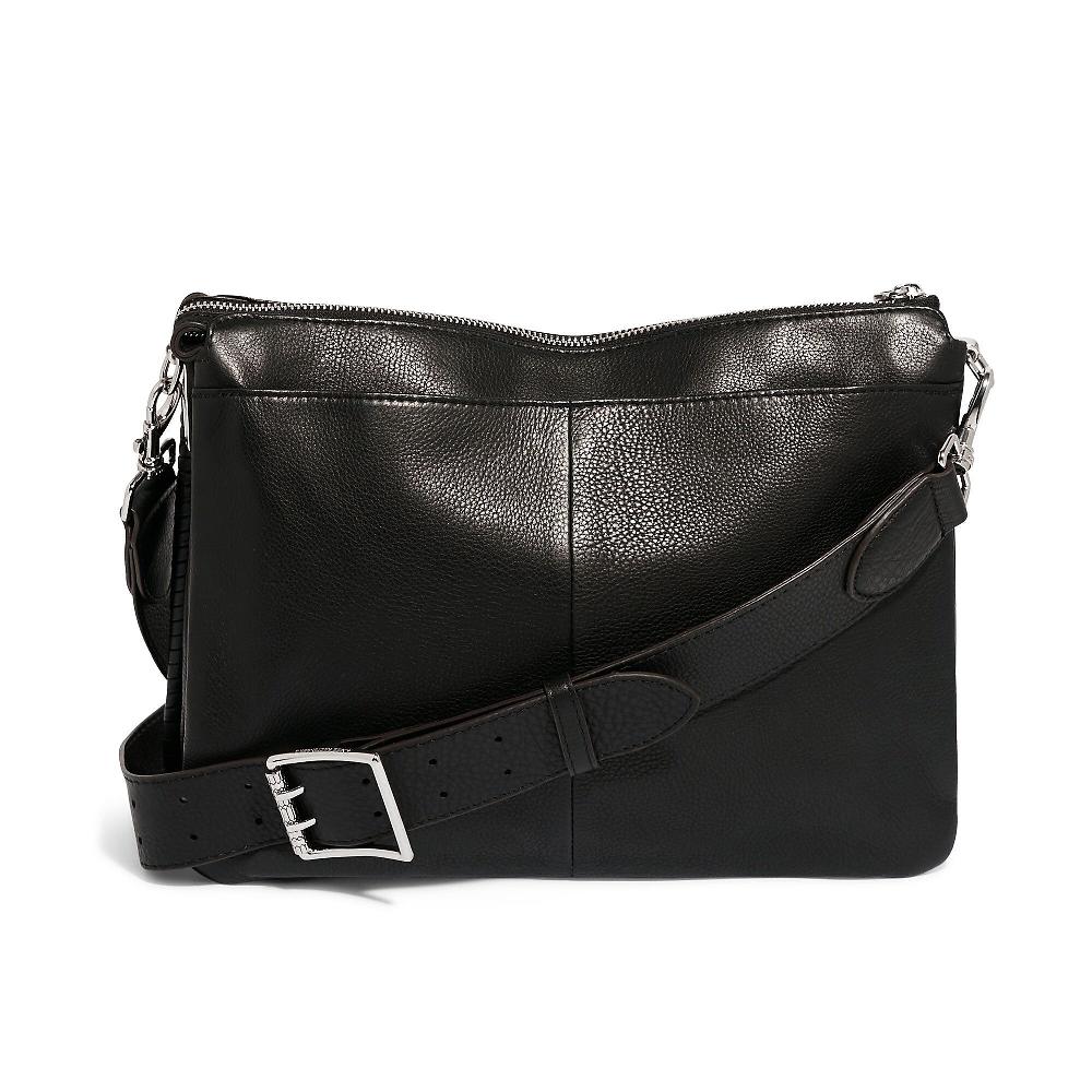 QVC Aimee Kestenberg Borsa A Tracolla In Pelle Chiusura Con Zip