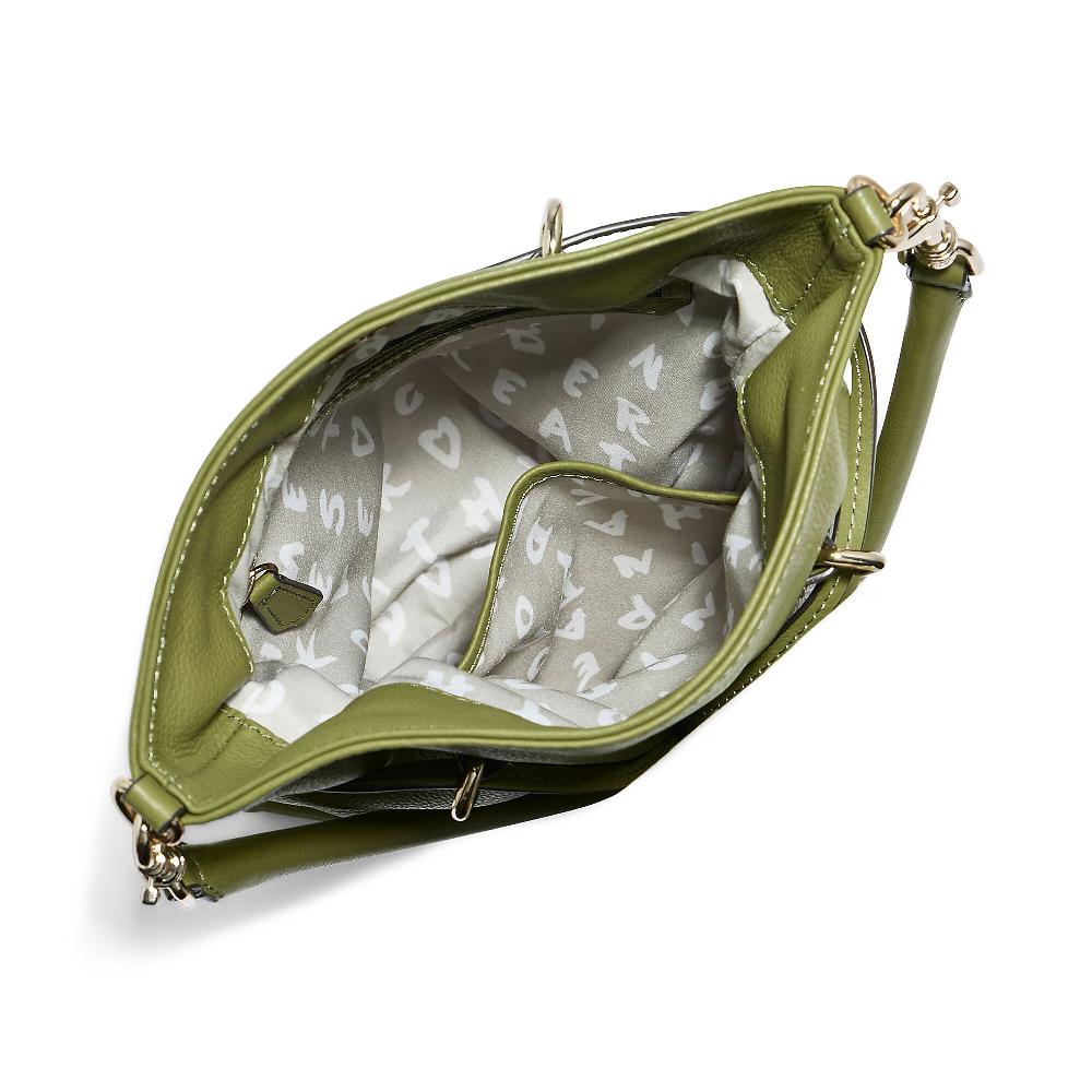 QVC Aimee Kestenberg Borsa A Tracolla In Pelle Con Laccio E Nappine
