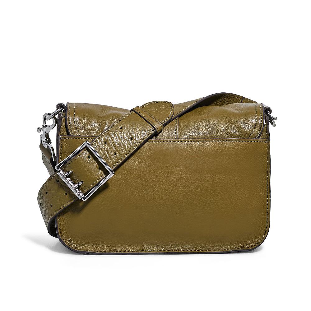 QVC Aimee Kestenberg Borsa A Tracolla Saddle-Up Crossbody In Pelle