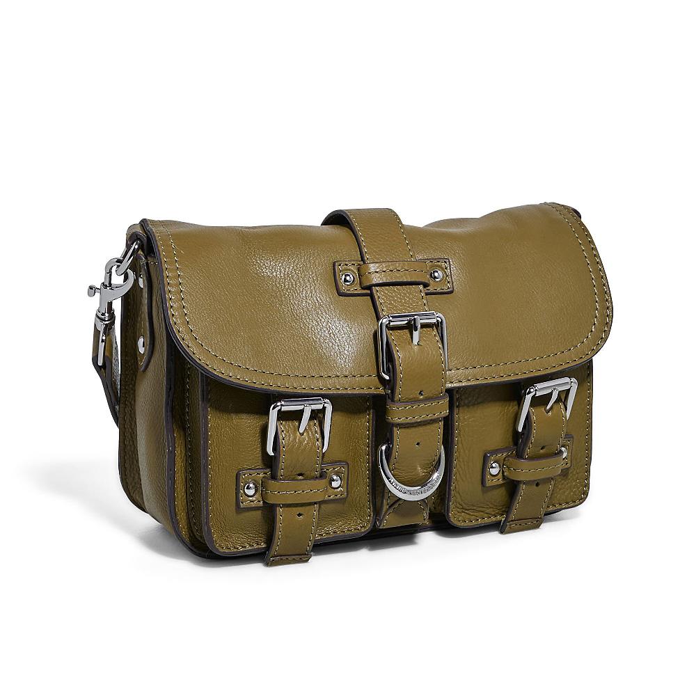 QVC Aimee Kestenberg Borsa A Tracolla Saddle-Up Crossbody In Pelle